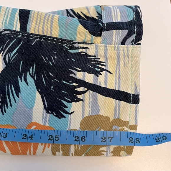 G Star Raw Elwood 5622 3D Mid Boyfriend Hawaii Aloha Print Jeans Pharrell 33x28 - Picture 15 of 16